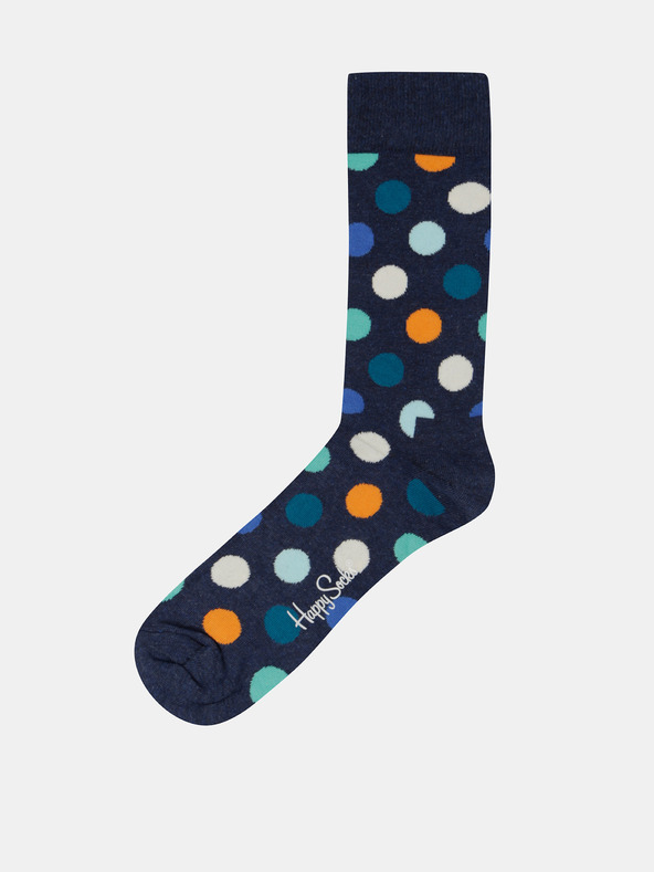 Happy Socks Big Dots Zokni Kék