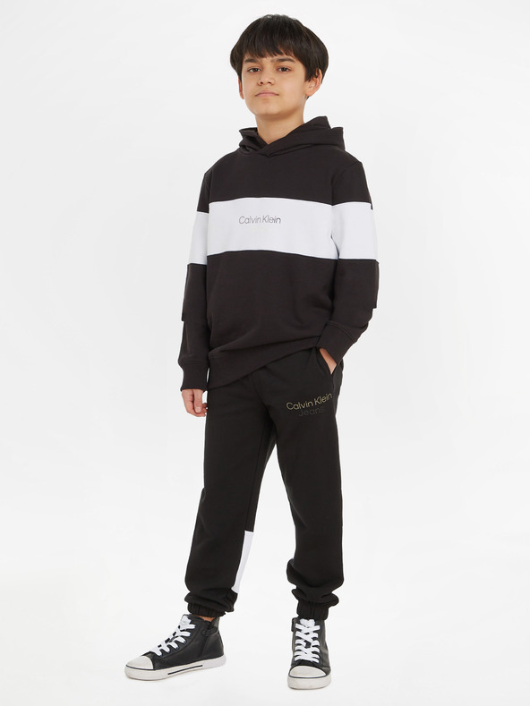 Calvin Klein Jeans Gyerek melegítő szett Fekete