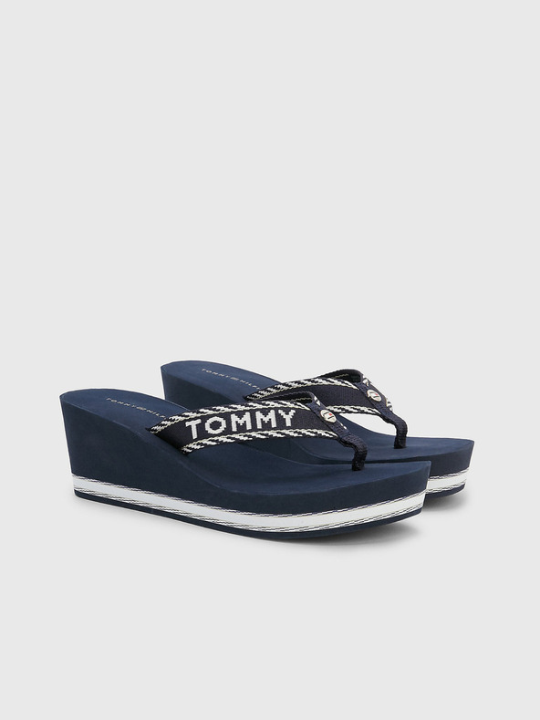 Tommy Hilfiger Strandpapucs Kék